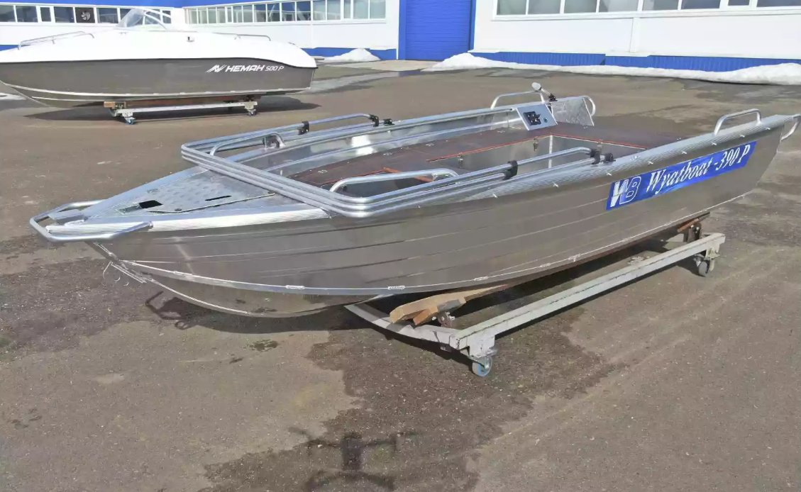 Алюминиевая лодка Wyatboat-390РМ в Каспийске