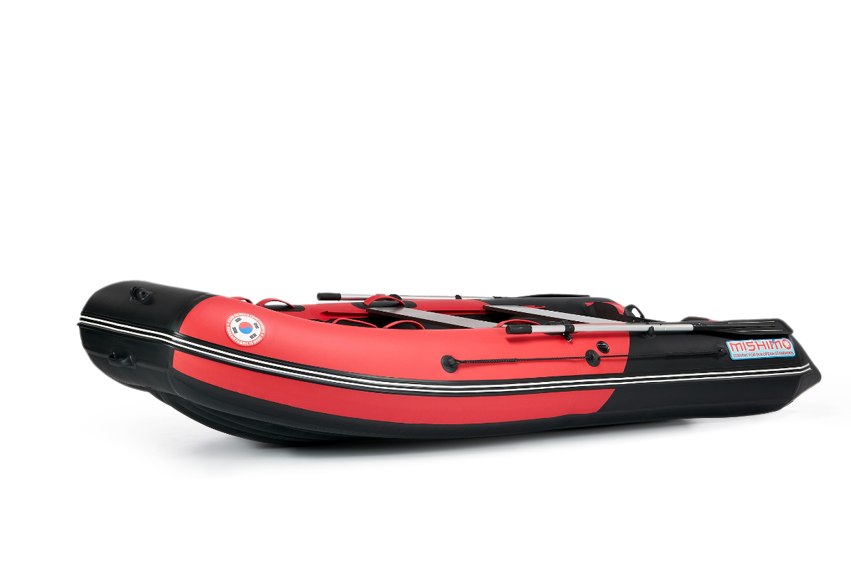КОМПЛЕКТ ЛОДКА MISHIMO PRO 350 + ЛОДОЧНЫЙ МОТОР MARLIN MP 9.9 (15) AMHS PROLINE в Каспийске