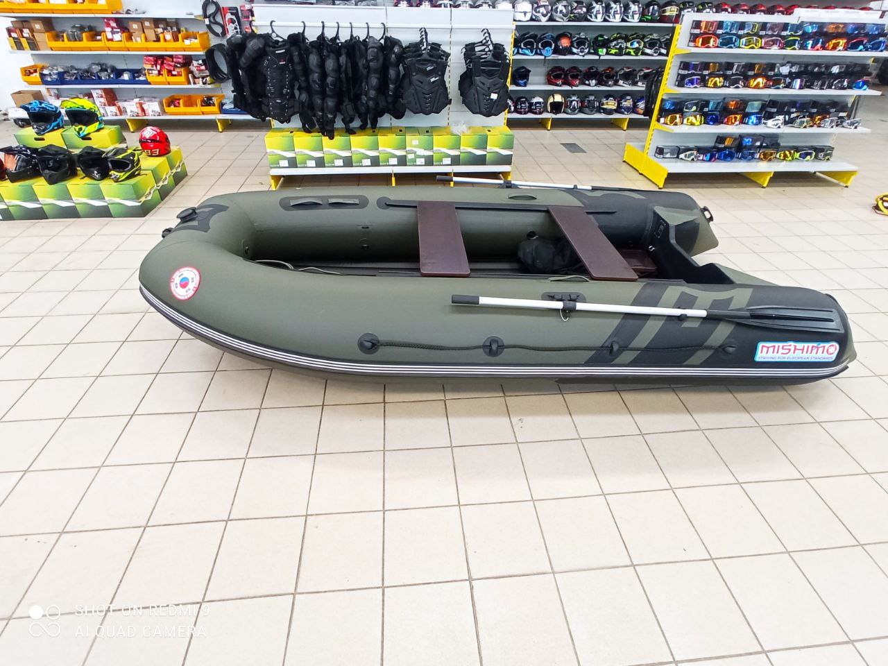 Лодка MISHIMO RIVER JET 390 под водомет в Каспийске