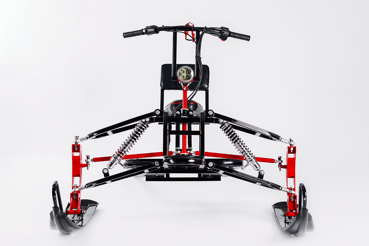 Лыжный модуль IKUDZO с подогревом ручек пластиковые лыжи в Каспийске