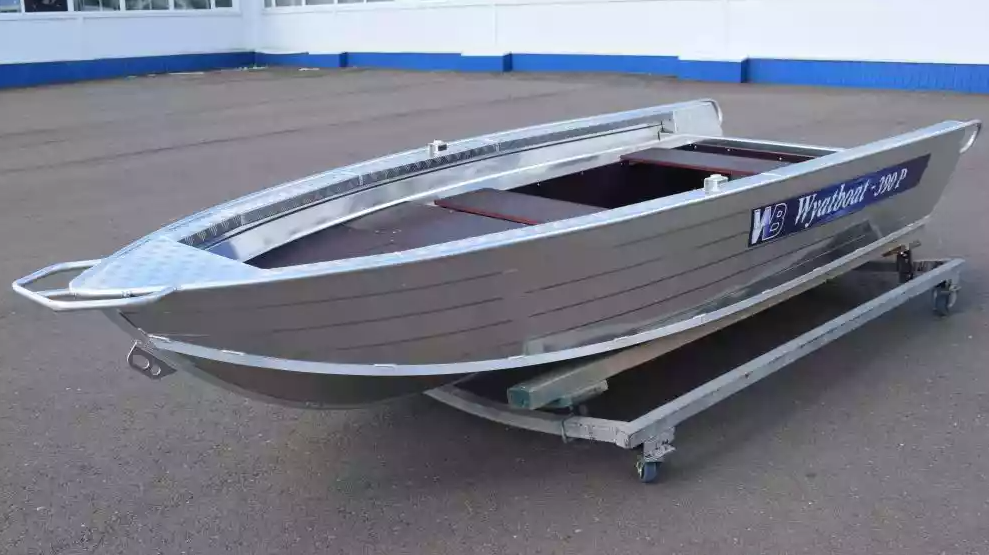 Алюминиевая лодка Wyatboat-390Р Fish в Каспийске
