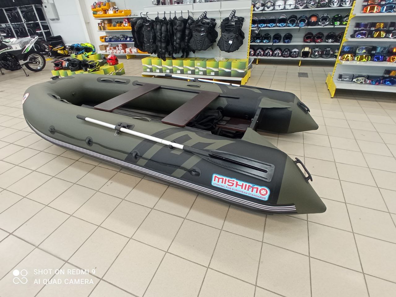 Лодка MISHIMO RIVER JET 390 под водомет в Каспийске