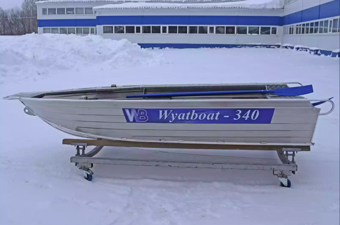 Алюминиевая лодка Wyatboat-340 Р в Каспийске