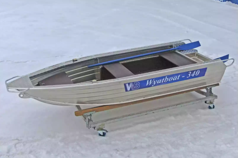 Алюминиевая лодка Wyatboat-340 Р в Каспийске