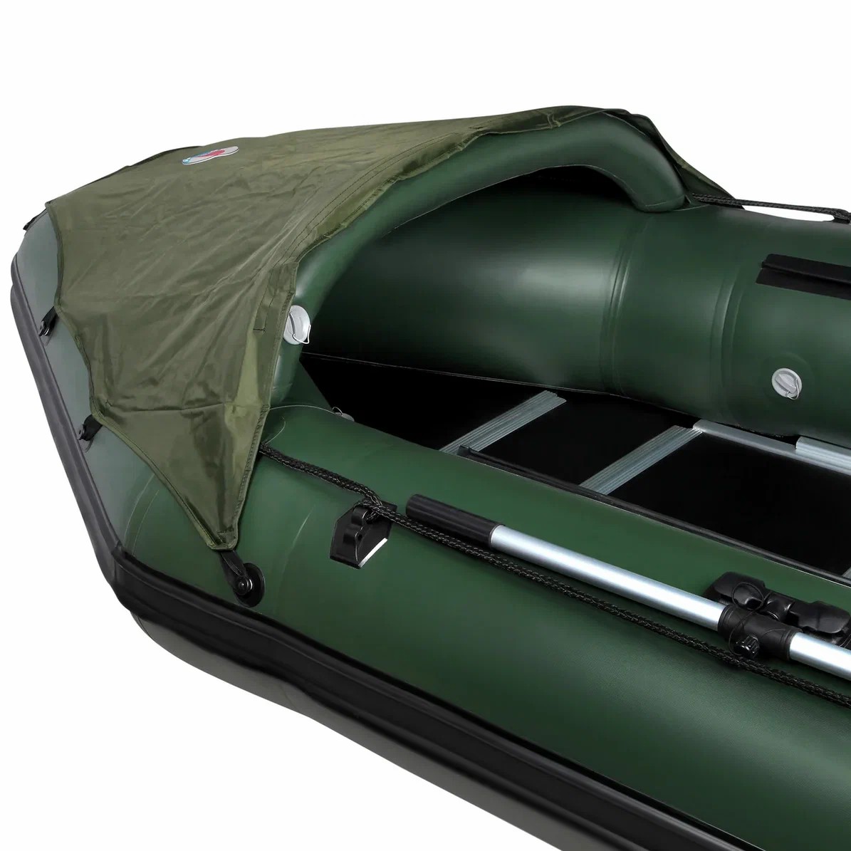 КОМПЛЕКТ НОСОВОГО ТЕНТА К ЛОДКЕ SMARINE SDP MAX 365-380 ЗЕЛЕНЫЙ в Каспийске