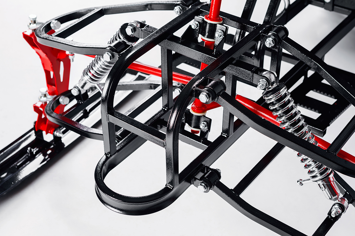 Лыжный модуль IKUDZO с подогревом ручек пластиковые лыжи в Каспийске