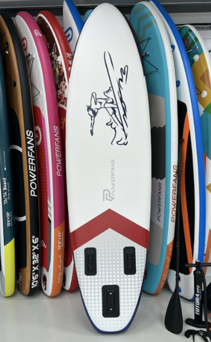 SUP (САП) ДОСКА RAIDEX POWERFANS ITALIAN ICE BLUE 10,6’ (320СМ) в Каспийске