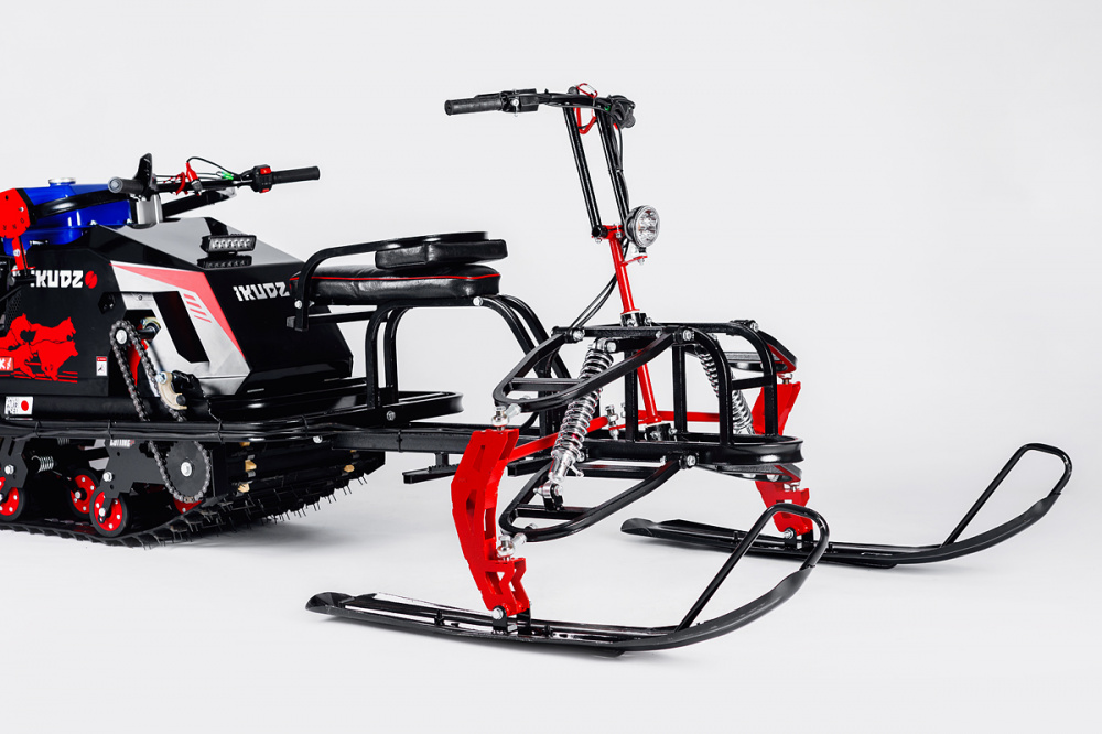 Лыжный модуль IKUDZO с подогревом ручек металлические лыжи в Каспийске