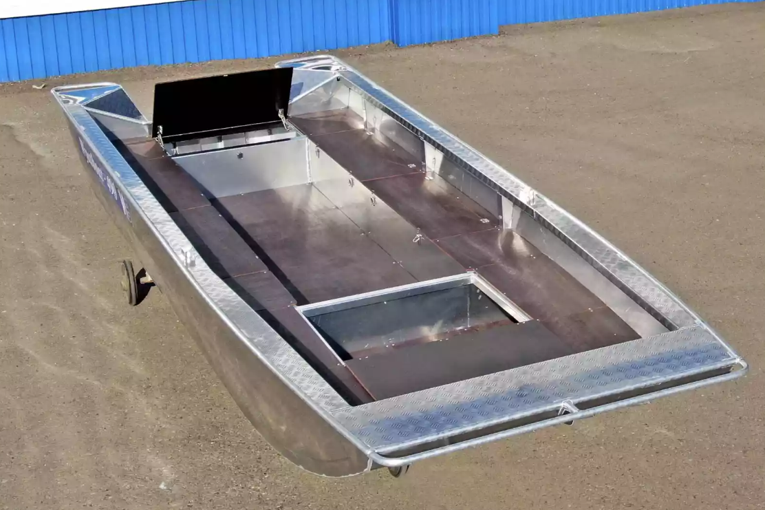 Алюминиевая лодка Wyatboat-490 Jonboat в Каспийске