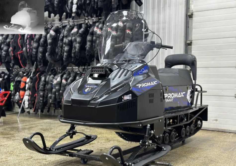 Снегоход PROMAX YAKUT R/К 500 2.0 4T 29 LONG в Каспийске