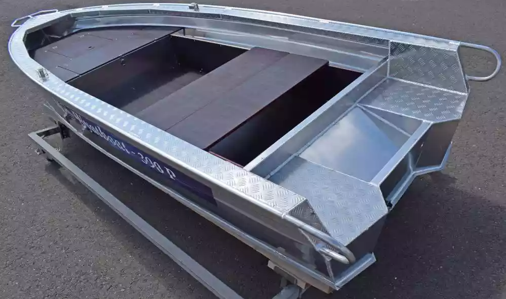 Алюминиевая лодка Wyatboat-390Р Fish в Каспийске