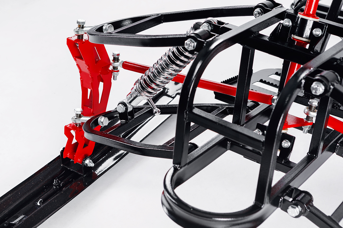 Лыжный модуль IKUDZO с подогревом ручек пластиковые лыжи в Каспийске