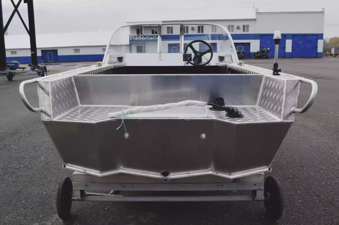 Алюминиевая лодка Wyatboat-390 Pro в Каспийске