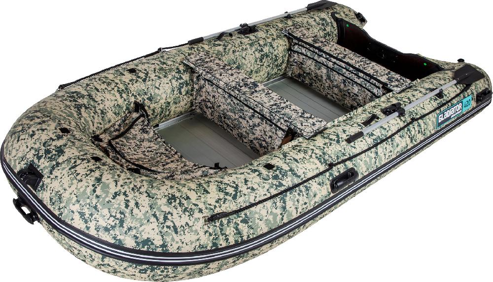 НАДУВНАЯ ЛОДКА GLADIATOR C420AL в Каспийске