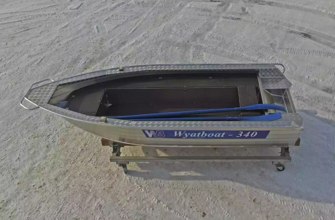 Алюминиевая лодка Wyatboat-340 РМ в Каспийске
