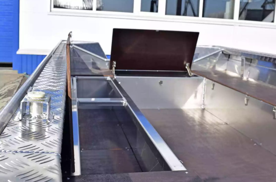 Алюминиевая лодка Wyatboat-490 Jonboat в Каспийске