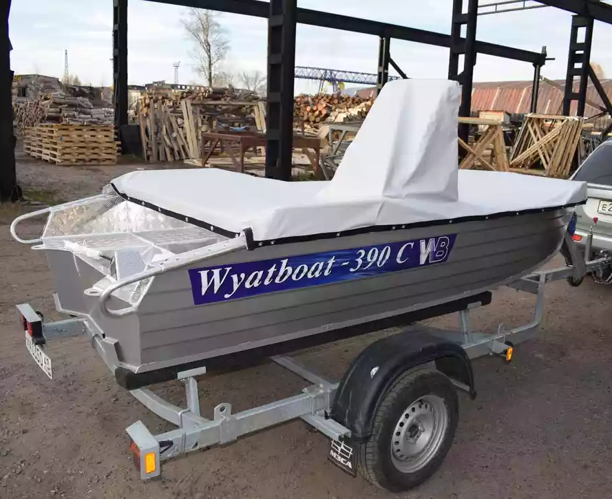 Алюминиевая лодка Wyatboat-390 C в Каспийске