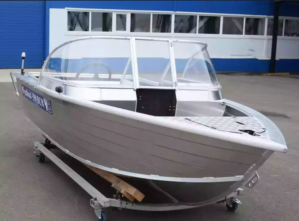 Алюминиевая лодка Wyatboat-390 DCM Увеличенный борт в Каспийске