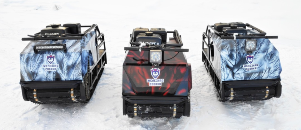 Мотобуксировщик Irondog (Железная собака) M600 15 Камуфляж Охотник в Каспийске