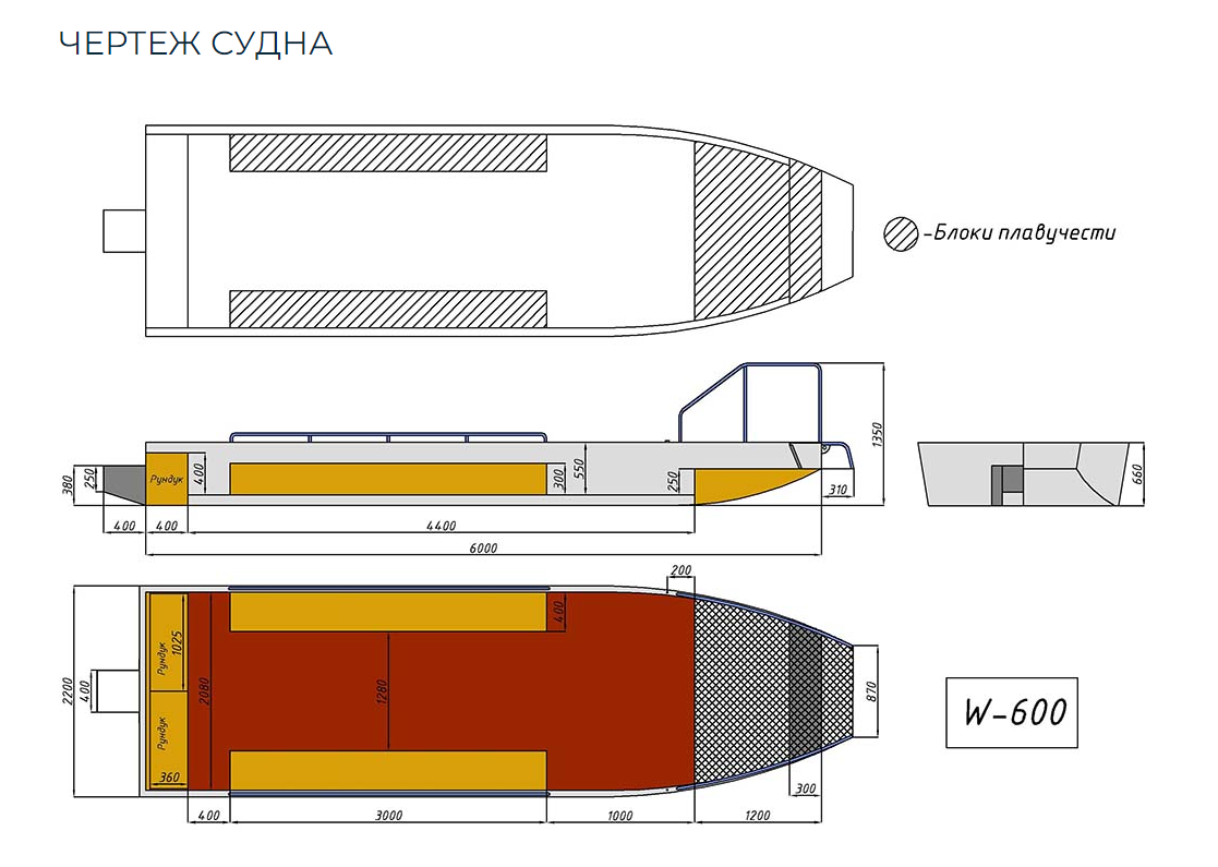Алюминиевая лодка Wyatboat-600 в Каспийске