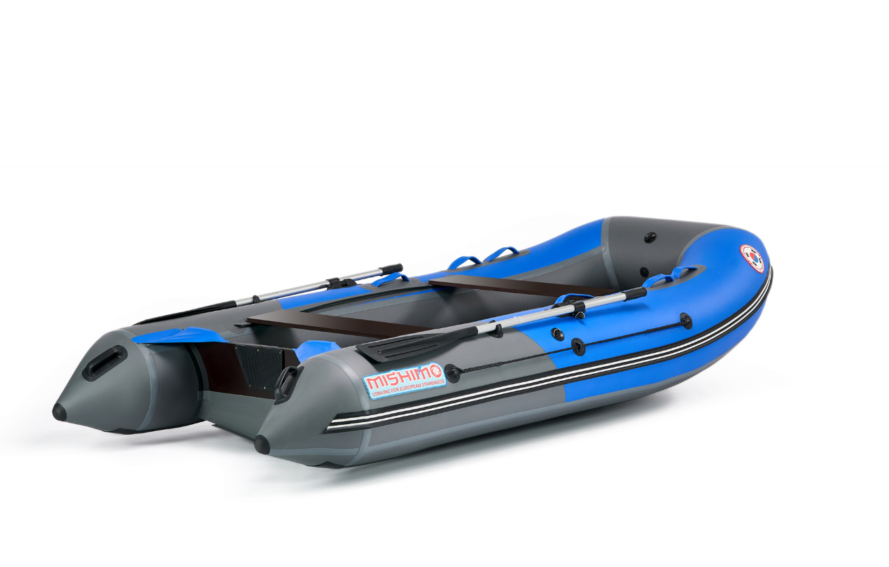 КОМПЛЕКТ ЛОДКА MISHIMO PRO 350 + ЛОДОЧНЫЙ МОТОР MARLIN MP 9.9 (15) AMHS PROLINE в Каспийске