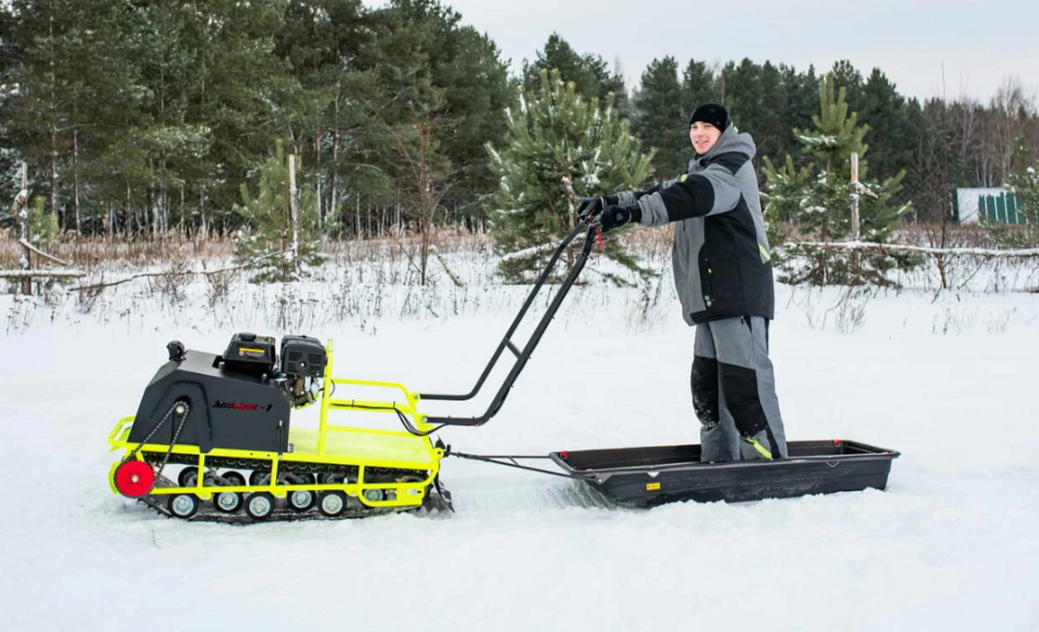 Мотобуксировщик Бурлак ХОЗЯИН-1 (капот металл) в Каспийске