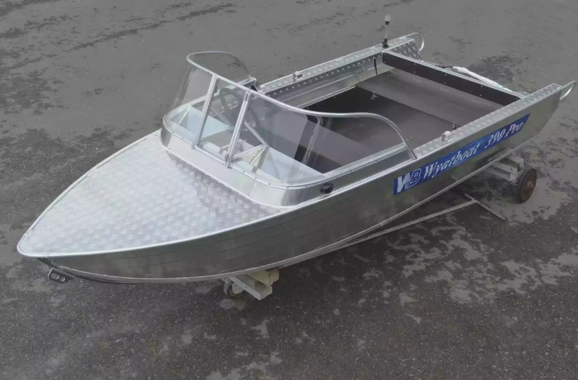 Алюминиевая лодка Wyatboat-390 Pro в Каспийске