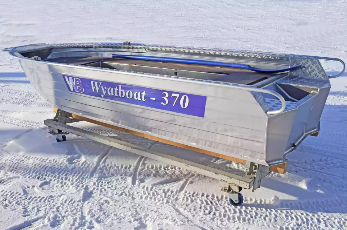 Алюминиевая лодка Wyatboat-370 РМ в Каспийске