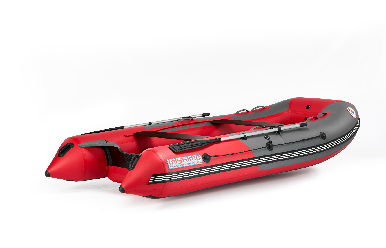 КОМПЛЕКТ ЛОДКА MISHIMO PRO 350 + ЛОДОЧНЫЙ МОТОР MARLIN MP 9.9 (15) AMHS PROLINE в Каспийске