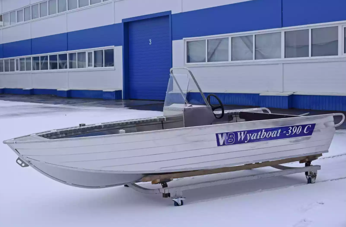 Алюминиевая лодка Wyatboat-390 C в Каспийске