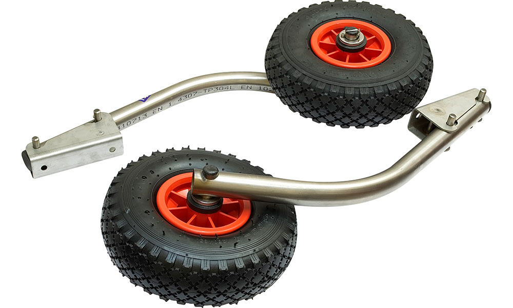 Транцевые колеса модульные для нднд из нержавеющей стали в Каспийске