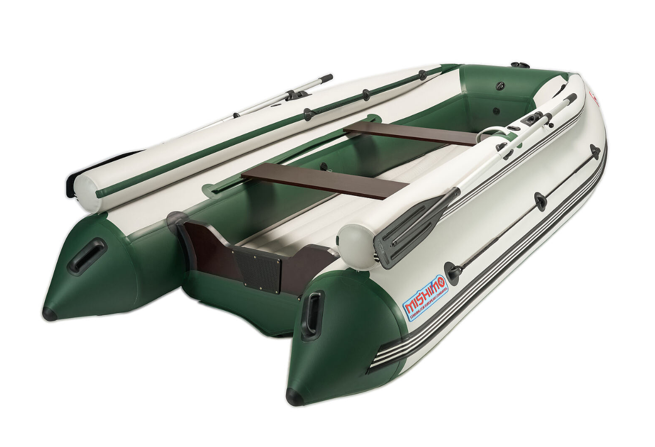 КОМПЛЕКТ ЛОДКА MISHIMO FAMILY LITE 370 + МОТОР MARLIN MP 9.9 AMHS PROLINE FORCE в Каспийске