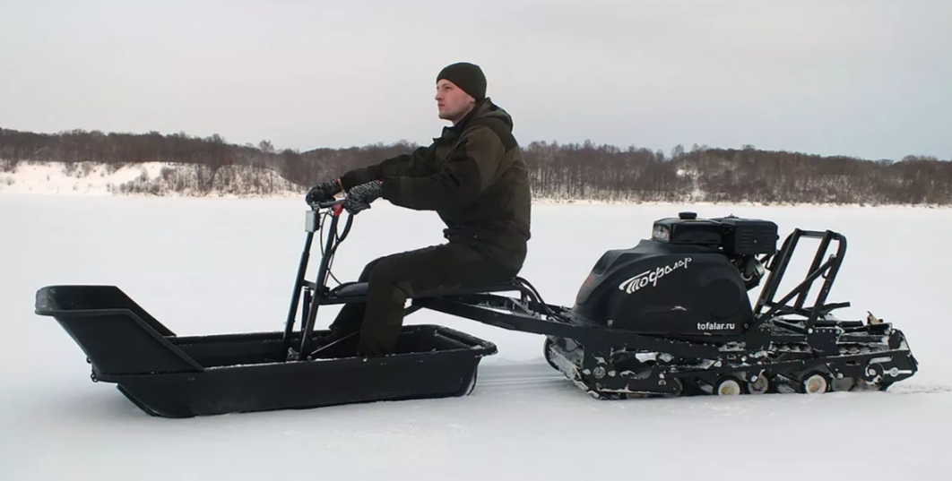 Мотобуксировщик Тофалар 500 с модулем Толкач в Каспийске