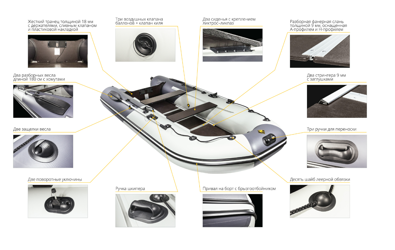 Лодка Ривьера Компакт 3600 СК в Каспийске