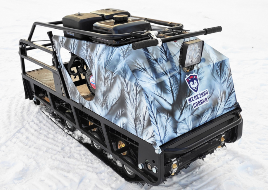 Мотобуксировщик Irondog (Железная собака) M600 15 Камуфляж Охотник в Каспийске