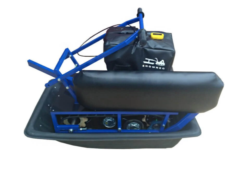 Мини-мотобуксировщик Альбатрос-М с фарой в Каспийске