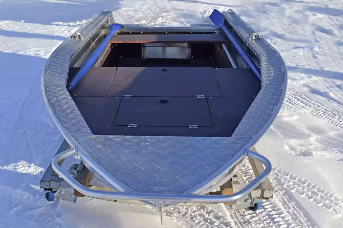 Алюминиевая лодка Wyatboat-370 Р FISH в Каспийске