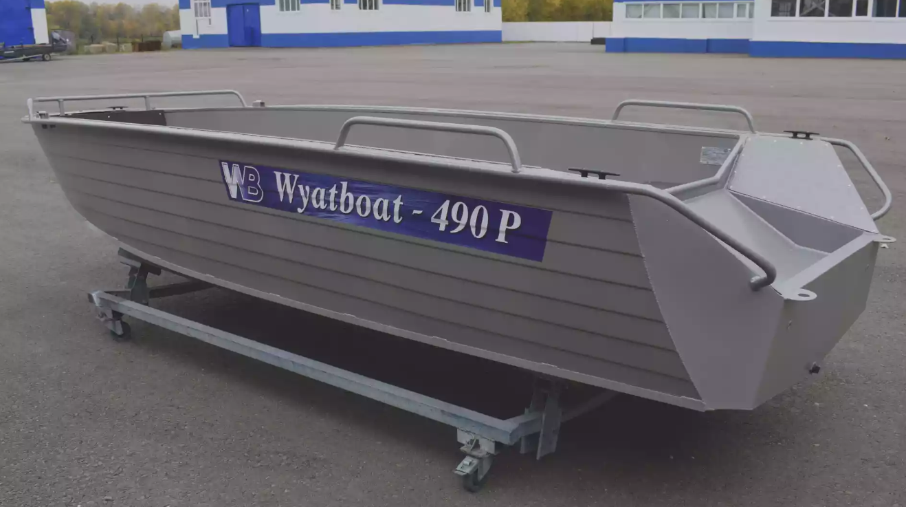 Алюминиевая лодка Wyatboat-490 P в Каспийске