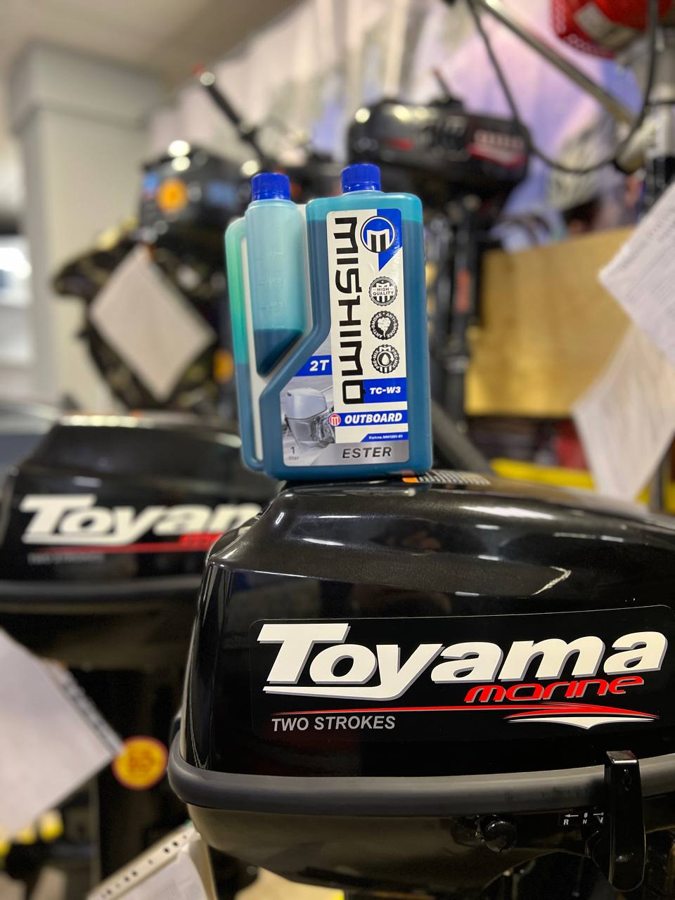 Масло MISHIMO 2T OUTBOARD (ESTER) полусинтетика 1 л в Каспийске