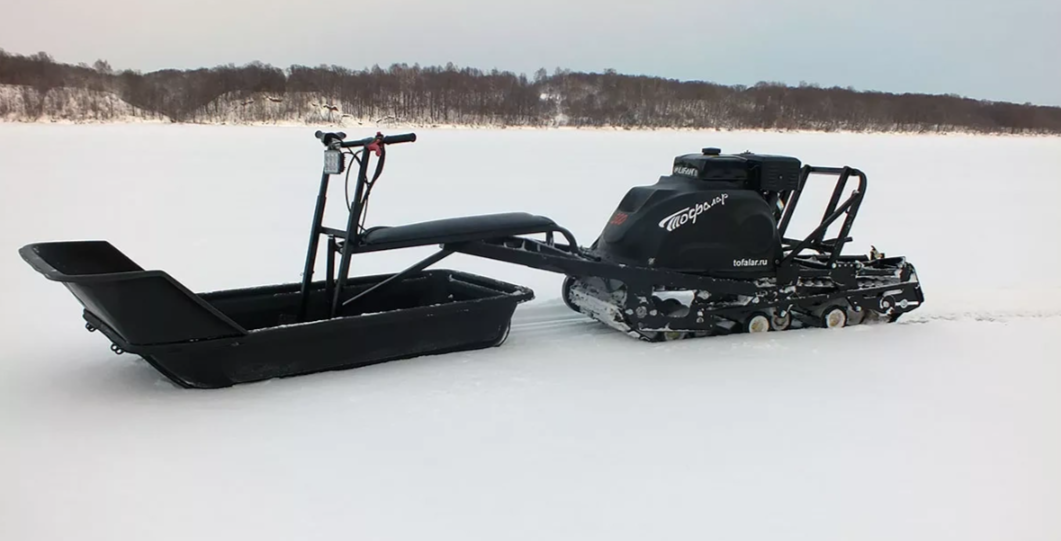 Мотобуксировщик Тофалар 500 с модулем Толкач в Каспийске