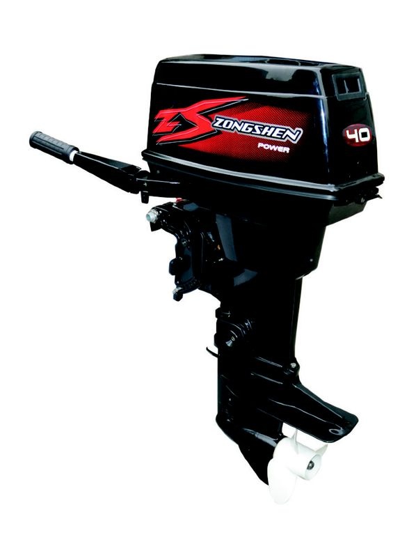 Лодочный мотор Zongshen T40 (+руль+пульт) в Каспийске
