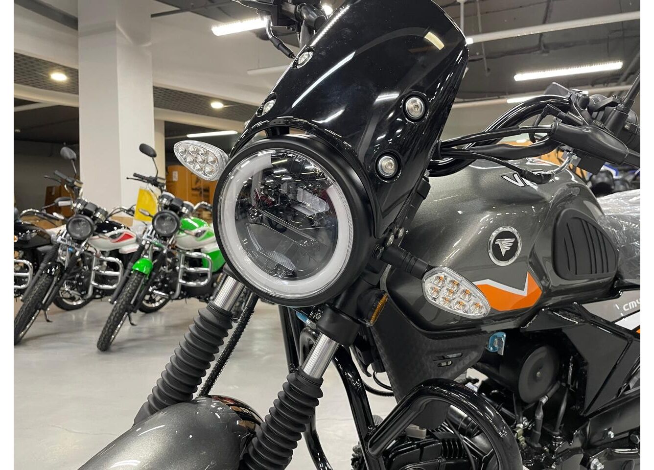 Мопед VMC NOVA 49сс (125сс) Led Full, дисковый тормоз, RKB RATO с баланс. валом, сигнализация в Каспийске