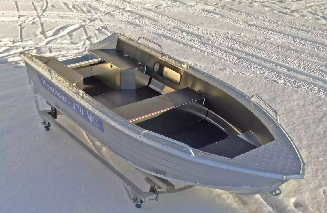 Алюминиевая лодка Wyatboat-370 в Каспийске