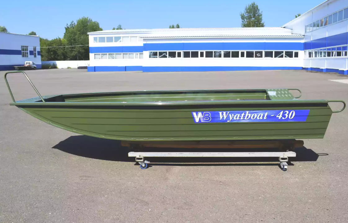 Алюминиевая лодка  Wyatboat-430 Master Fish в Каспийске