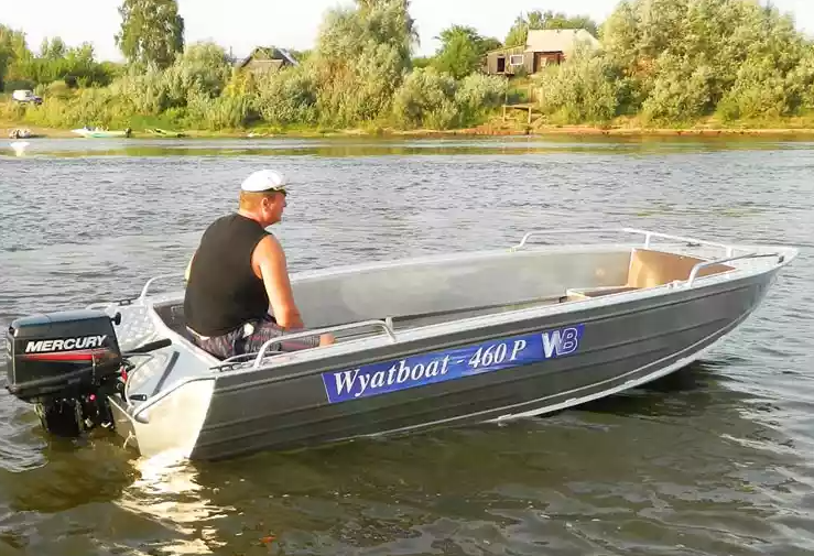Алюминиевая лодка Wyatboat-460 P в Каспийске
