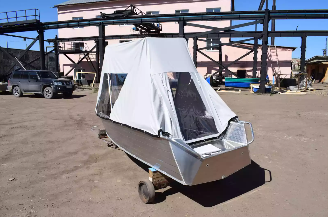 Алюминиевая лодка Wyatboat-390 У в Каспийске