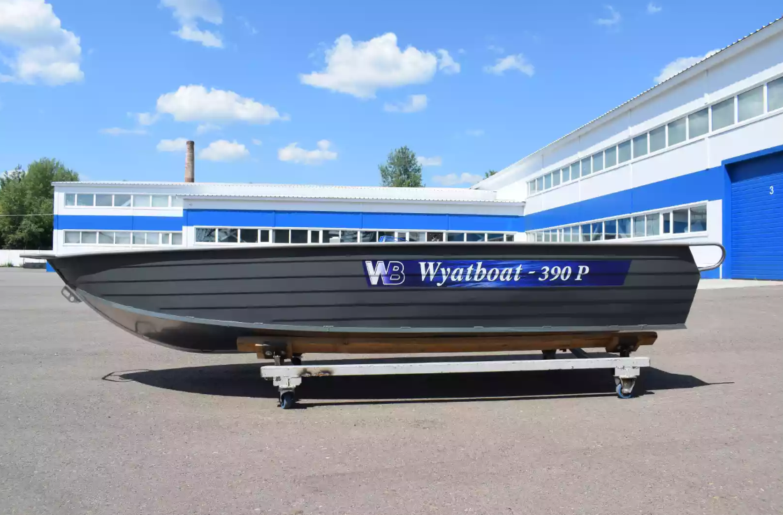 Алюминиевая лодка Wyatboat-390Р Fish в Каспийске