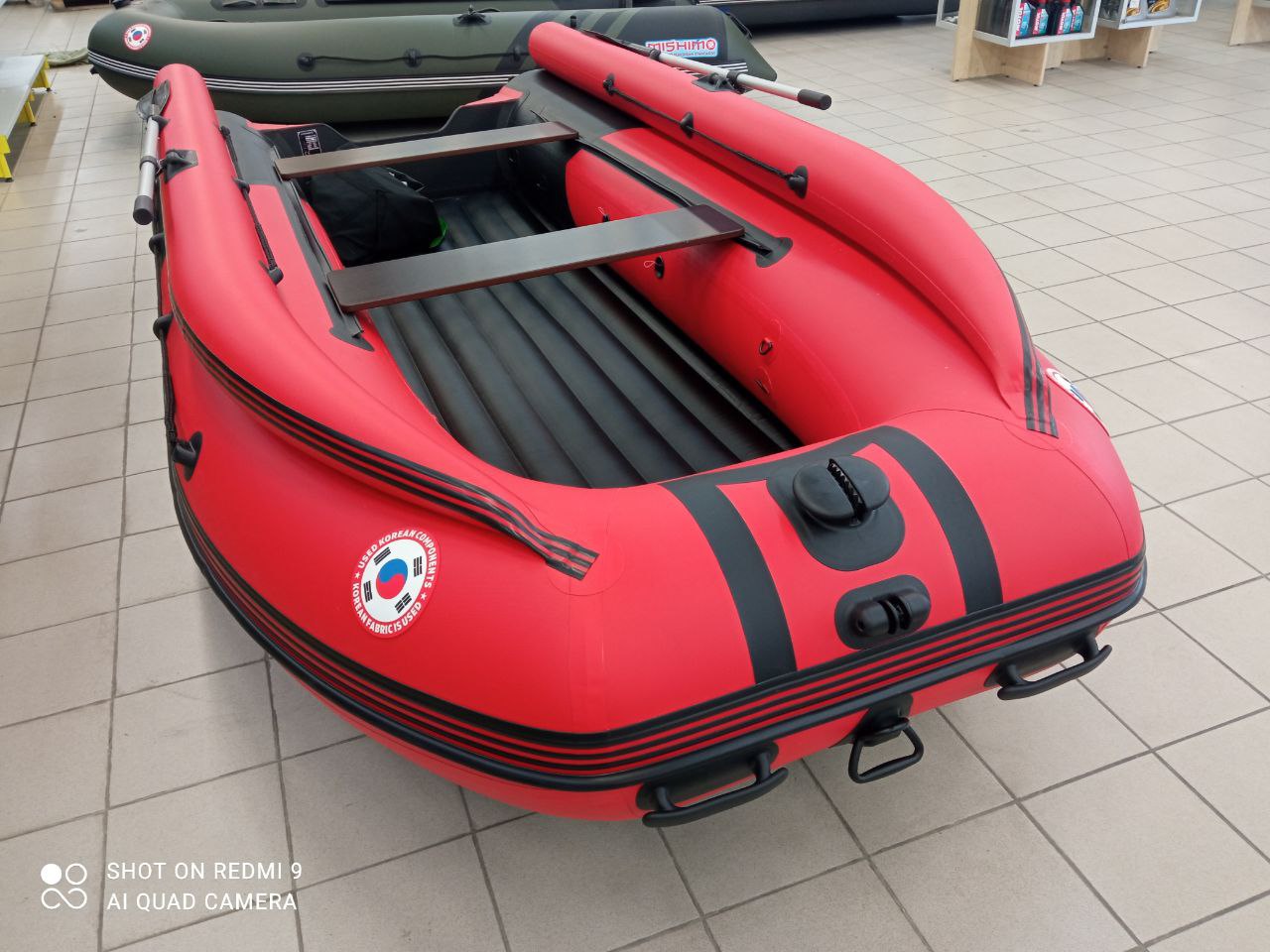 Лодка MISHIMO RIVER FJET PRO 400 под водомет в Каспийске