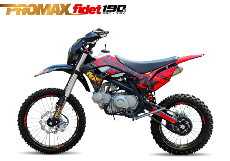 Мотоцикл (питбайк) PROMAX FIDET (ФАЙДЕТ) 190E MAX PRO LUX 19/16 в Каспийске