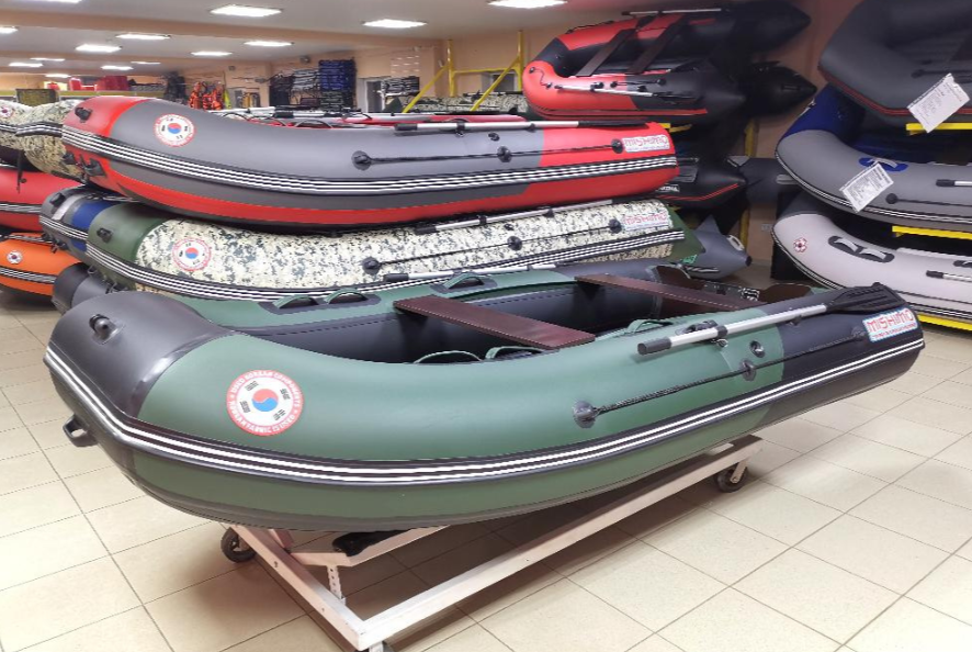 КОМПЛЕКТ Лодка MISHIMO PRO 350 + ЛОДОЧНЫЙ МОТОР MARLIN MP 9.9 (20) AMHS PRO в Каспийске